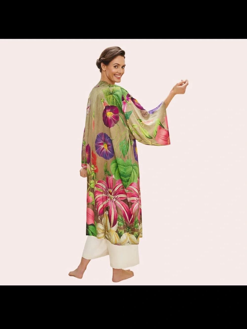 POWDER Exclusive Botanicals Kimono Oversized - Picture 2 of 6
